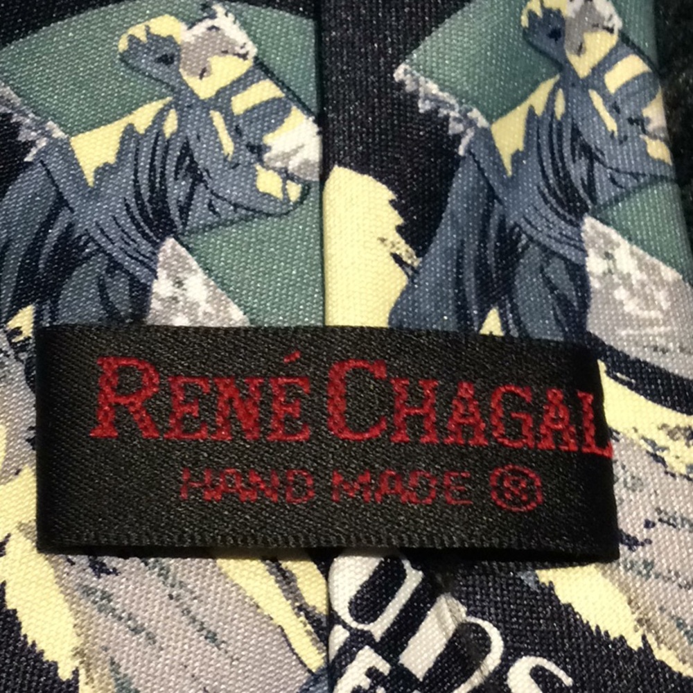 Vintage silk tie